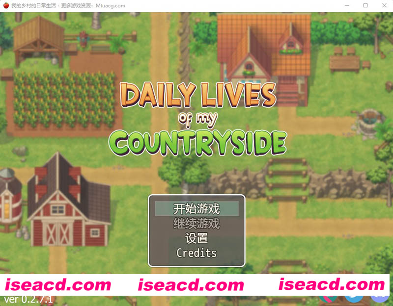 [PC游戏][我的乡村日常生活！Ver0.271 精翻汉化版+作弊][5月大更新/2D欧美SLG/1G][百度网盘+秒传链接]