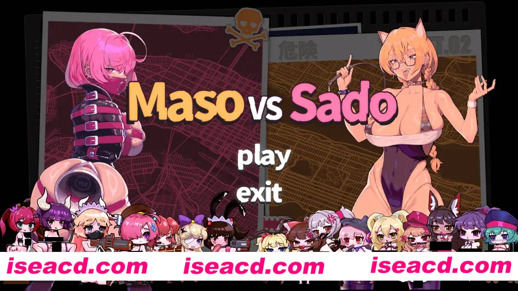 【日式塔防SLG/中文/全动态】极限快感耐力对决,现在开幕——? Maso VS Sado~ドM調教バトル~! Ver250505 官方中文版【1.52G】