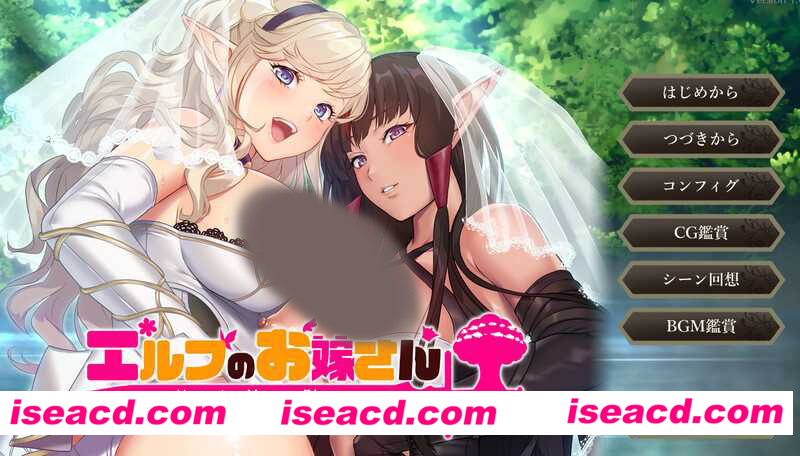 【拔作ADV/AI汉化】如何与精灵结婚~后宫结婚推奖 AI汉化版+特典+全CG【3.5G/全CV】