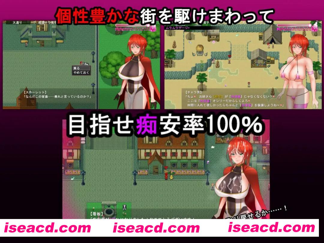 【RPG/AI汉化/MTool】绯红骑士斯卡蕾特~追寻传说之药草~v1.00【PC/1.6G】