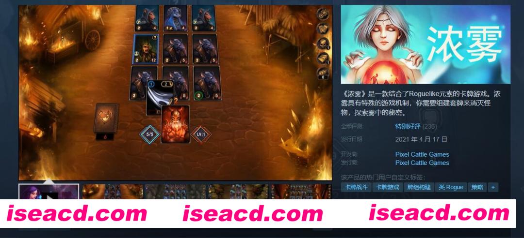 【卡牌战斗RPG/中文】血牌2:浓雾/Blood Card 2 Dark Mist 官方中文硬盘版【250M】