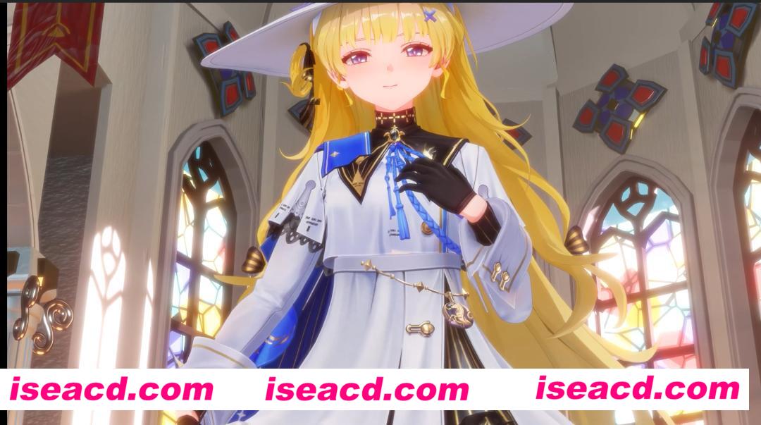 【MMD/步兵/4K】煌めく星 作品：鸣潮菲比 被玷污的圣堂修女 【500M/CV】