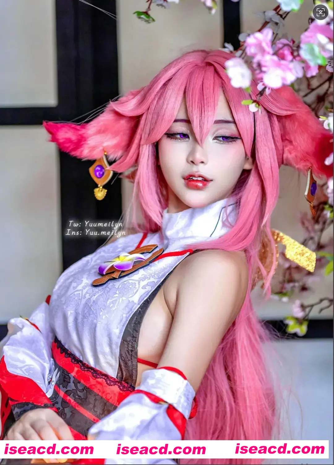 【COSPLAY/带视频】yuumeilyn(虞梅) 八重神子  [53P 6V]【700M】