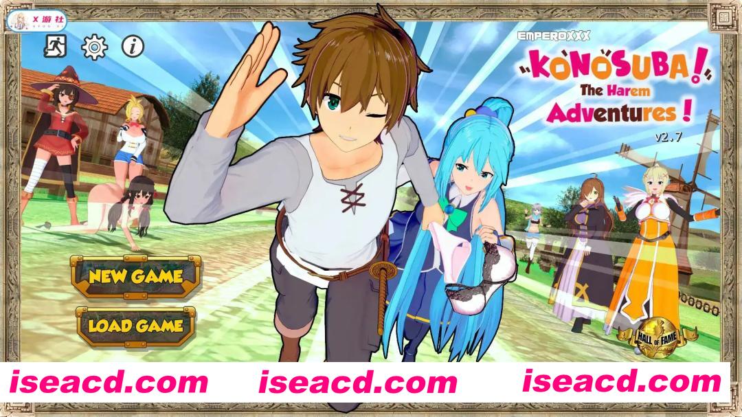 【同人SLG//汉化/口/大馒头/PC+安卓】为美好的世界献上祝福：后宫大冒险 KonoSuba – The Harem Adventures Ver2.7a【1.91G】