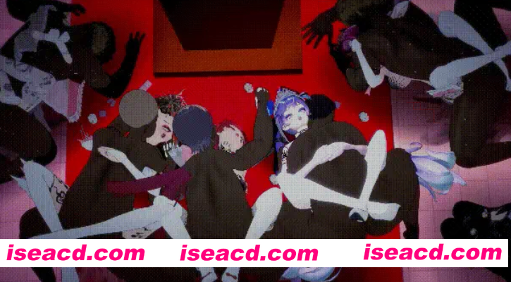 [MMD/中文/步兵]  QOS! 喵喵喵 11月2鸣潮NTR 被黑人寝取堕落的五位妃子 [1V] [300M/CV]