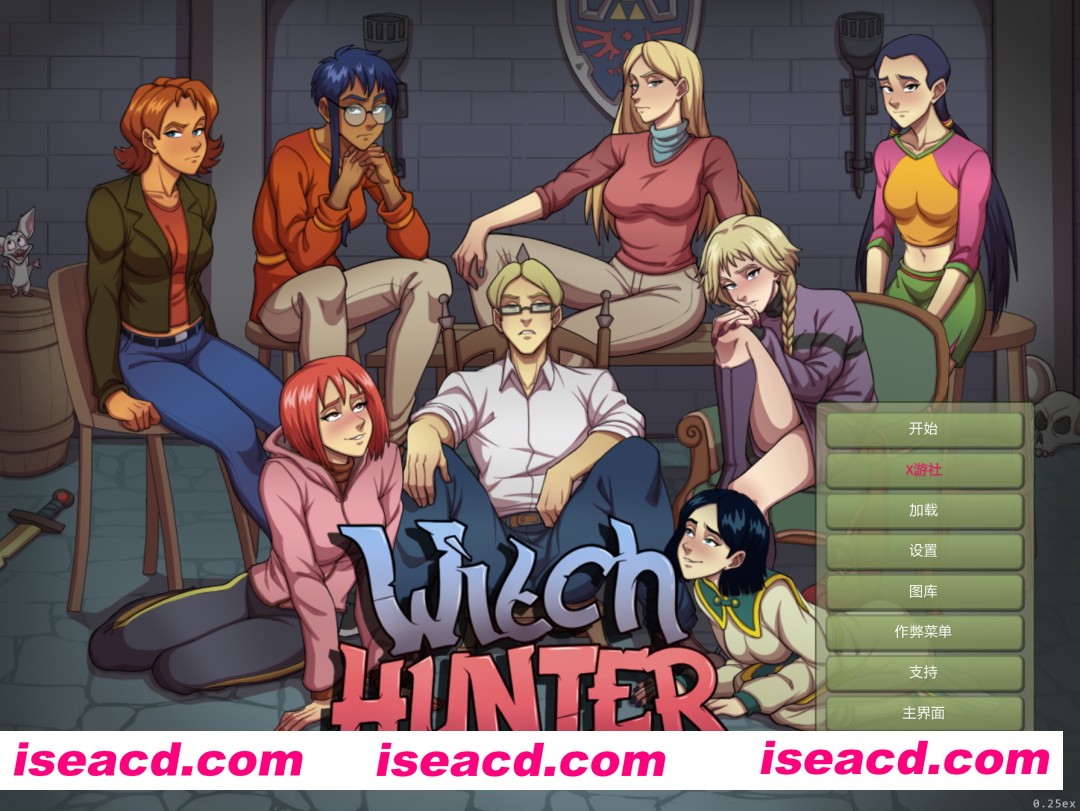 【SLG大作/汉化/后宫/PC+安卓】女巫猎人 Witch Hunter v0.25EX AI汉化版+作弊码【9.42G】
